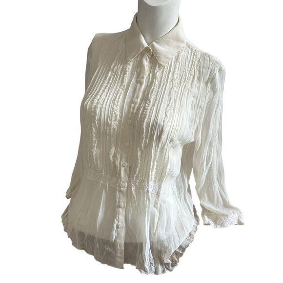 Vintage Button Up Top - Picture 3 of 6